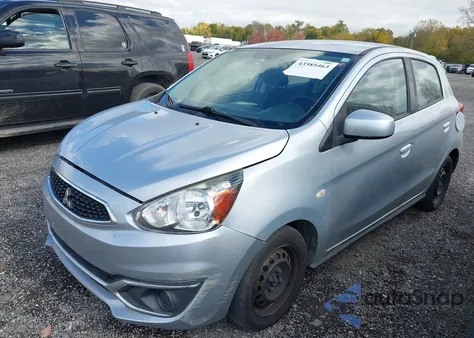 2019 Mitsubishi Mirage Es z USA, uszkodzony, nr VIN ML32A3HJ2KH007821